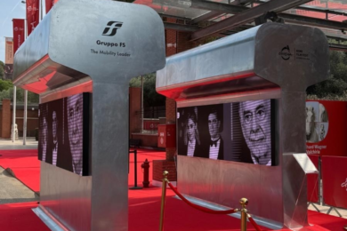 Gruppo FS alla Festa del Cinema di Roma con l’installazione “Pensiero Binario”