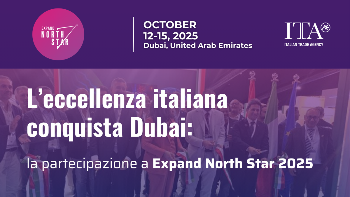 L’eccellenza italiana a Expand North Star 2025: tecnologia e innovazione a Dubai L’eccellenza italiana a Expand North Star 2025: tecnologia e innovazione a Dubai