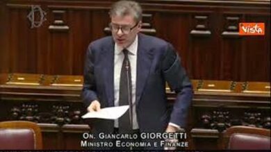 Manovra, Giorgetti: Prosegue riduzione prelievo fiscale su famiglie