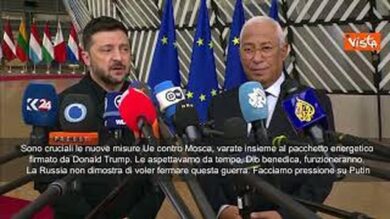 Zelensky al Consiglio Ue: Cruciali nuove sanzioni alla Russia, un cessate il fuoco è possibile