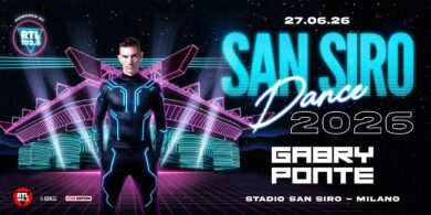 Gabry Ponte fa doppietta: ‘San Siro Dance 2026’ – Nuova data nello stadio milanese