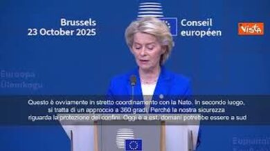 Consiglio Ue, von der Leyen: Prevista un’impennata della spesa per la difesa