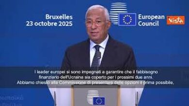 Consiglio Ue, Costa: Paesi europei impegnati in sostegno finanziario a Ucraina per due anni
