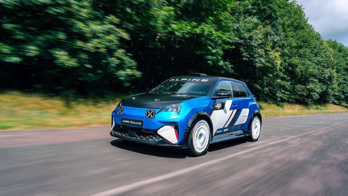 A290 Rallye, Alpine accende il rally elettrico: debutto e Trofeo
