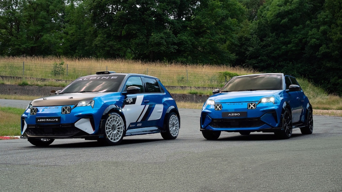A290 Rallye, Alpine accende il rally elettrico: debutto e Trofeo
