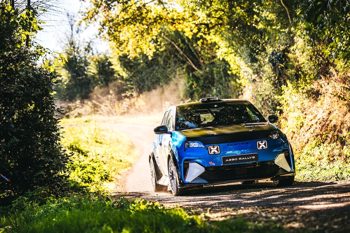 A290 Rallye, Alpine accende il rally elettrico: debutto e Trofeo