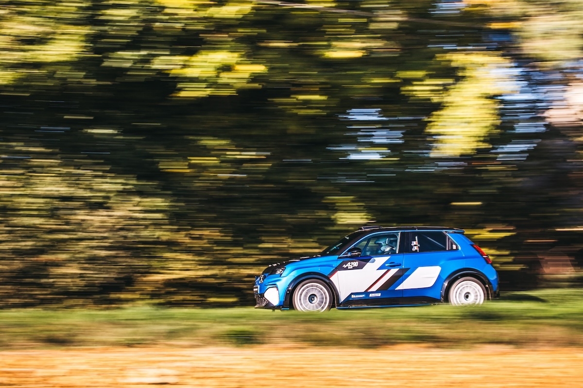 A290 Rallye, Alpine accende il rally elettrico: debutto e Trofeo
