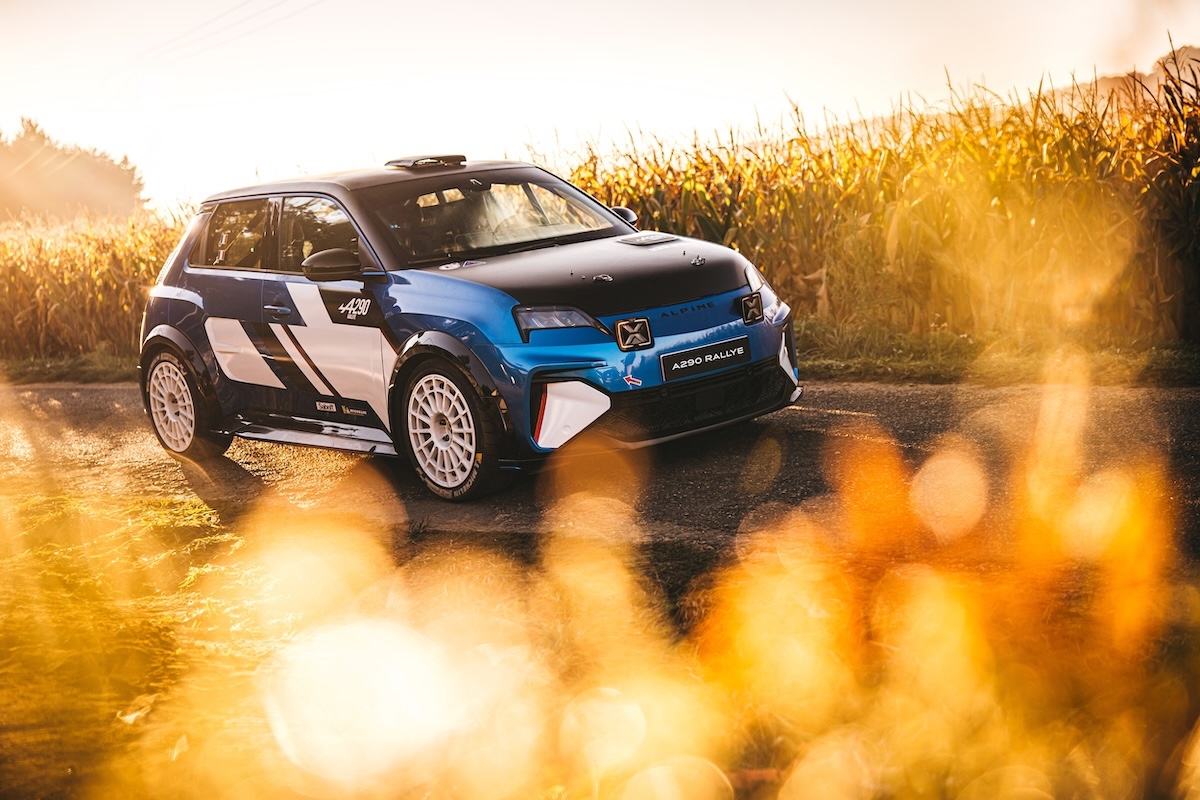 A290 Rallye, Alpine accende il rally elettrico: debutto e Trofeo
