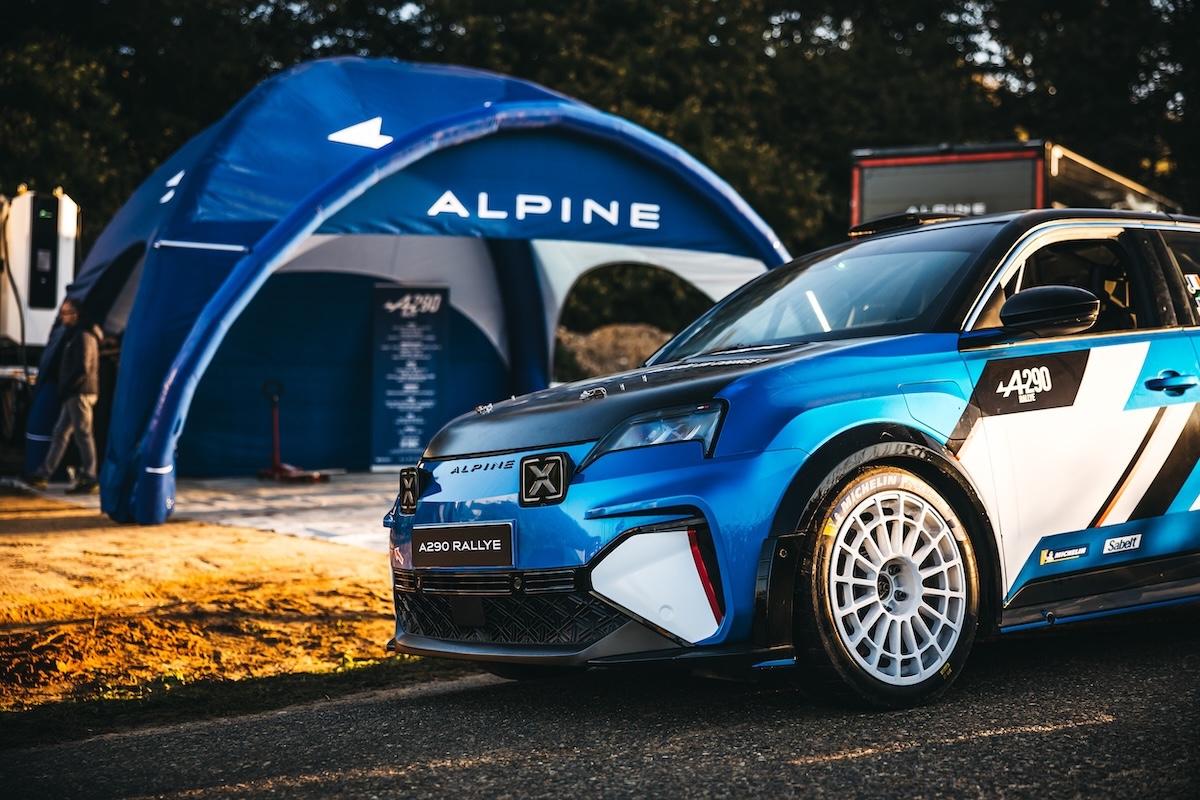 A290 Rallye, Alpine accende il rally elettrico: debutto e Trofeo