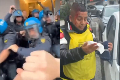 Sfratto a Bologna, tensione per l’irruzione della polizia: famiglia con bimbi cacciata per far posto ai B&B