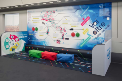 Gruppo FS, Trenitalia: arriva l’area INTERCITY Kids a bordo dei nuovi treni
