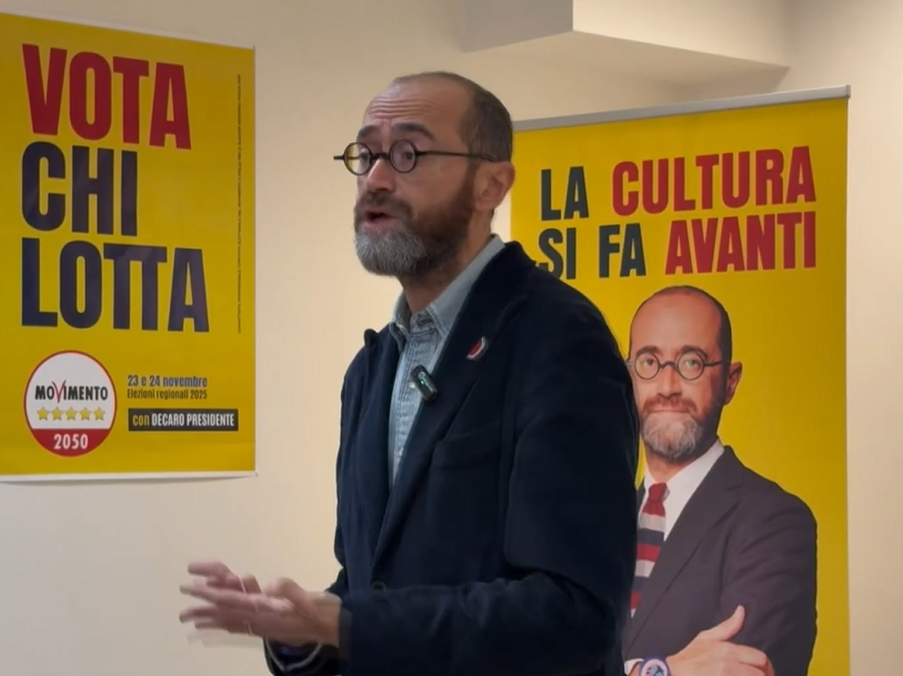 M5S, la candidatura di Aldo Patruno ‘La Cultura si fa avanti’
