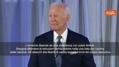 Joe Biden torna a parlare in pubblico dopo la radioterapia: Difendere l’anima della nazione