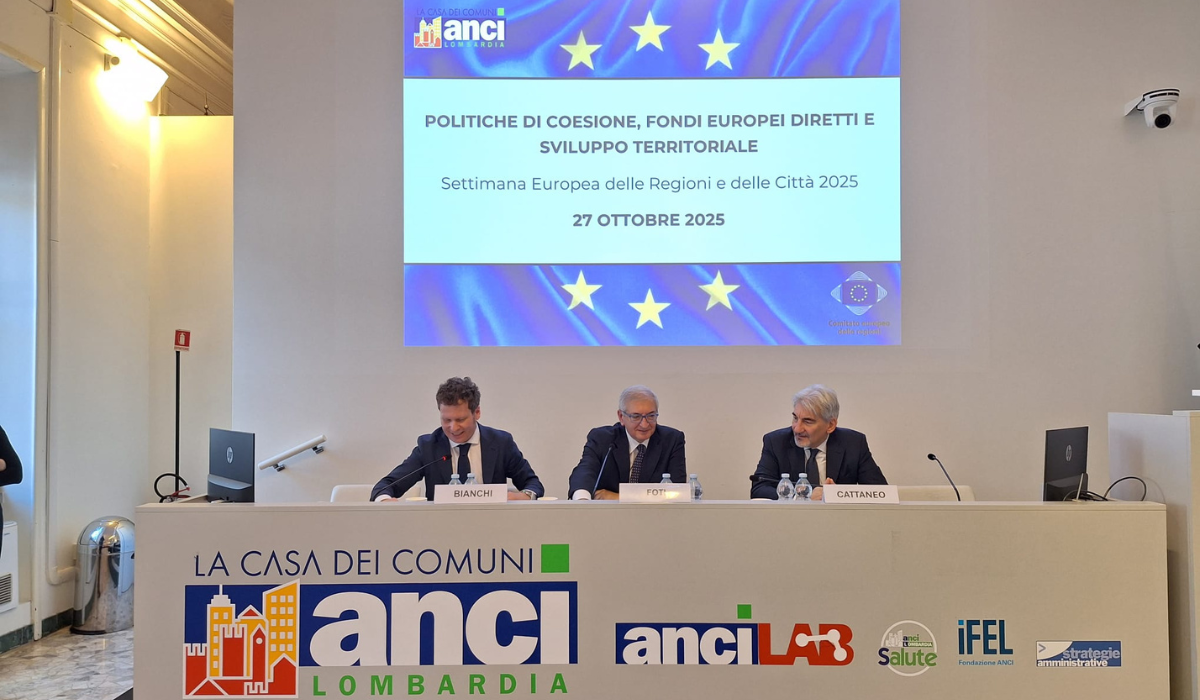 ANCI Lombardia propone un laboratorio per aiutare i Comuni a sfruttare al meglio i fondi europei ANCI Lombardia propone un laboratorio per aiutare i Comuni a sfruttare al meglio i fondi europei