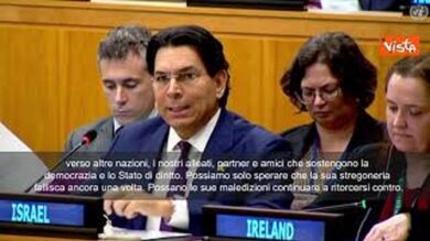 Delegato Israele all’Onu vs Francesca Albanese: Strega fallita, sei complice dei terroristi