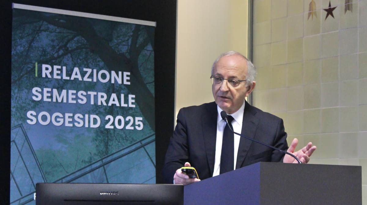 Relazione Semestrale 2025 Sogesid S.p.A., Errico Stravato (AD Sogesid S.p.A.): “Andamento in forte crescita, rafforzata capacità industriale e gestionale” Relazione Semestrale 2025 Sogesid S.p.A., Errico Stravato (AD Sogesid S.p.A.): “Andamento in forte crescita, rafforzata capacità industriale e gestionale”