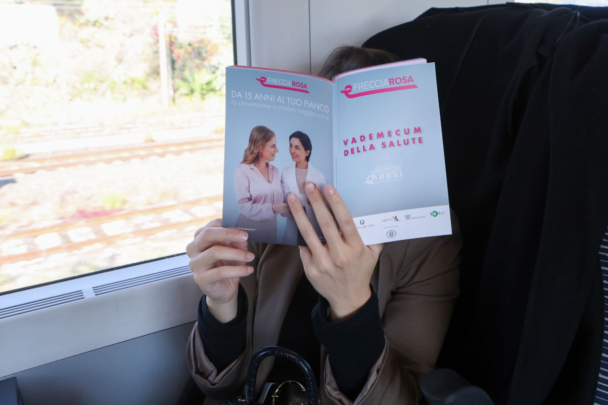 Gruppo FS, FrecciaRosa: oltre 46 milioni di passeggeri raggiunti dalla campagna di prevenzione Gruppo FS, FrecciaRosa: oltre 46 milioni di passeggeri raggiunti dalla campagna di prevenzione