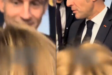 Macron sorpreso da una studentessa: “Vorrei fare uno stage nel suo ufficio”, e gli consegna il CV