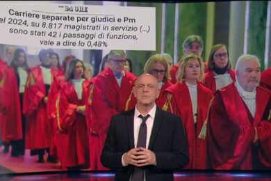 Monologo di Maurizio Crozza sulla riforma della Giustizia