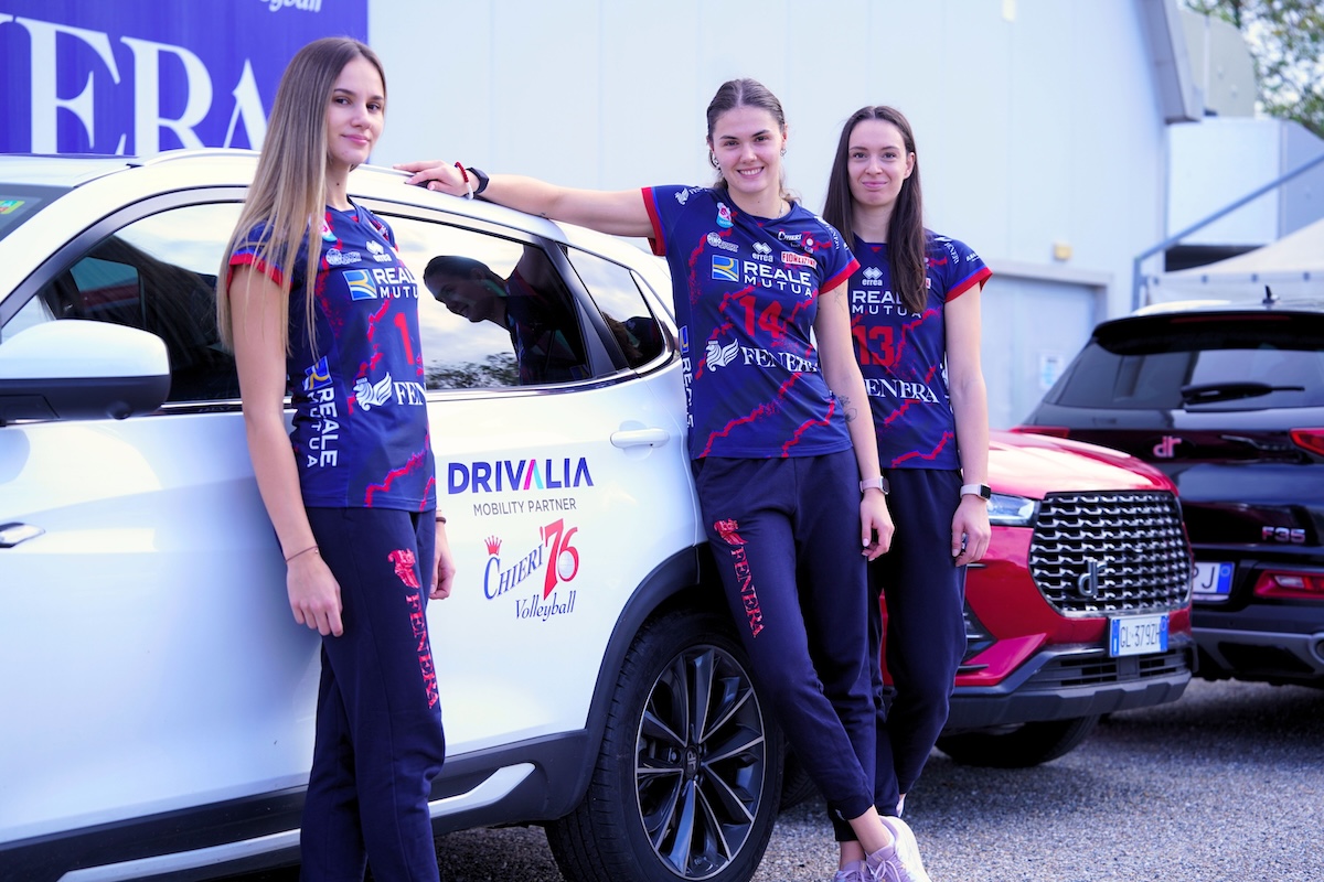 Drivalia è Mobility partner della Chieri ’76 Volleyball Drivalia è Mobility partner della Chieri ’76 Volleyball