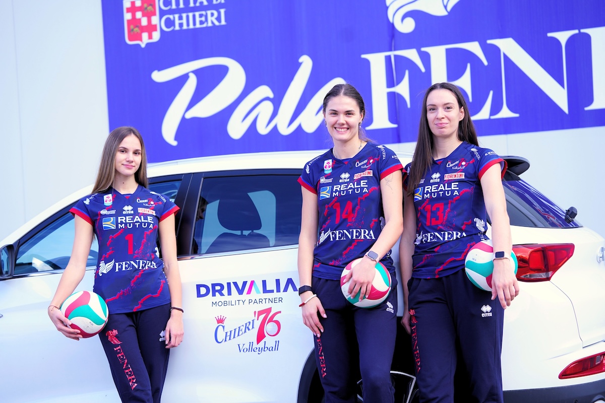 Drivalia è Mobility partner della Chieri ’76 Volleyball Drivalia è Mobility partner della Chieri ’76 Volleyball