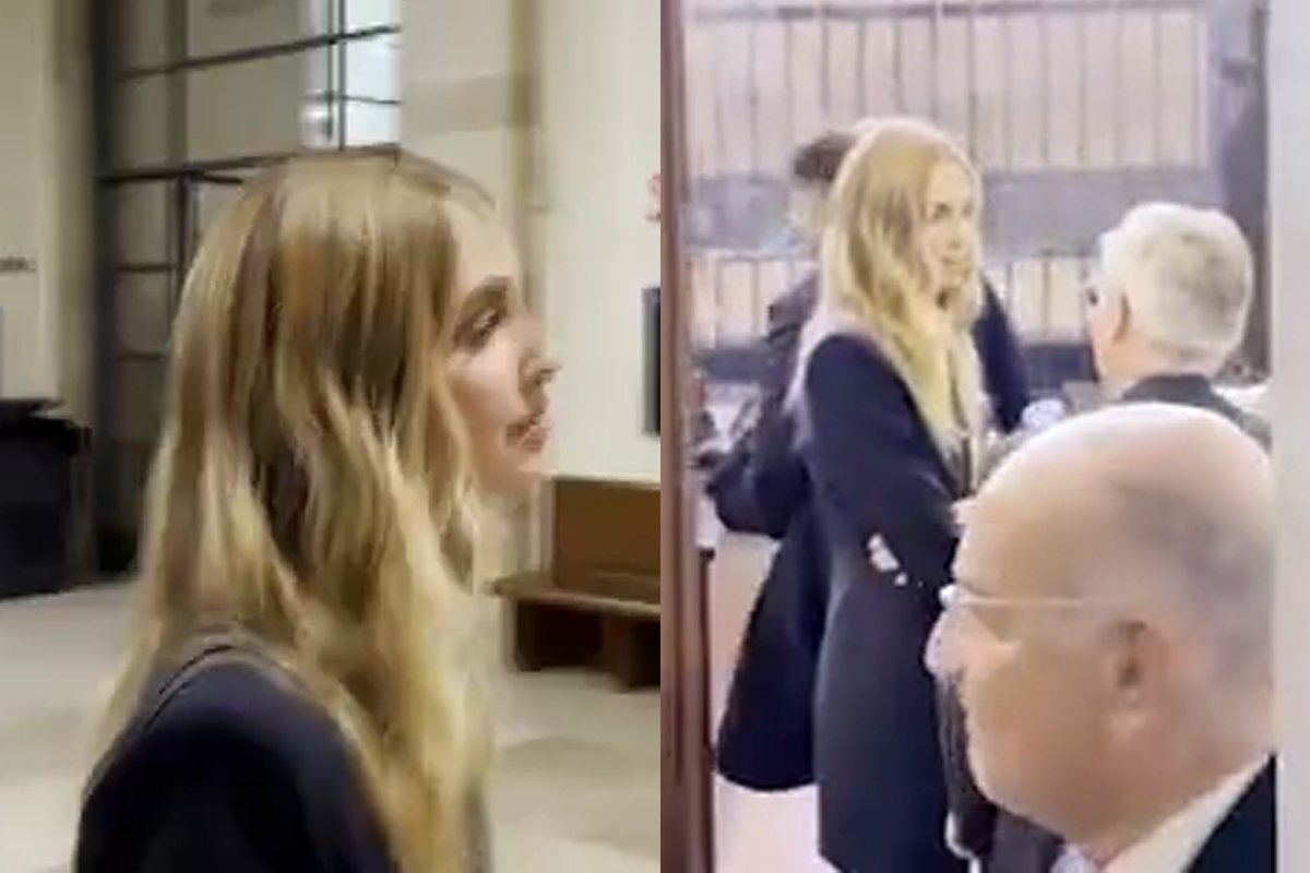 Chiara Ferragni in tribunale per il Pandoro-gate, il buongiorno ai giornalisti. VIDEO Chiara Ferragni in tribunale per il Pandoro-gate, il buongiorno ai giornalisti. VIDEO