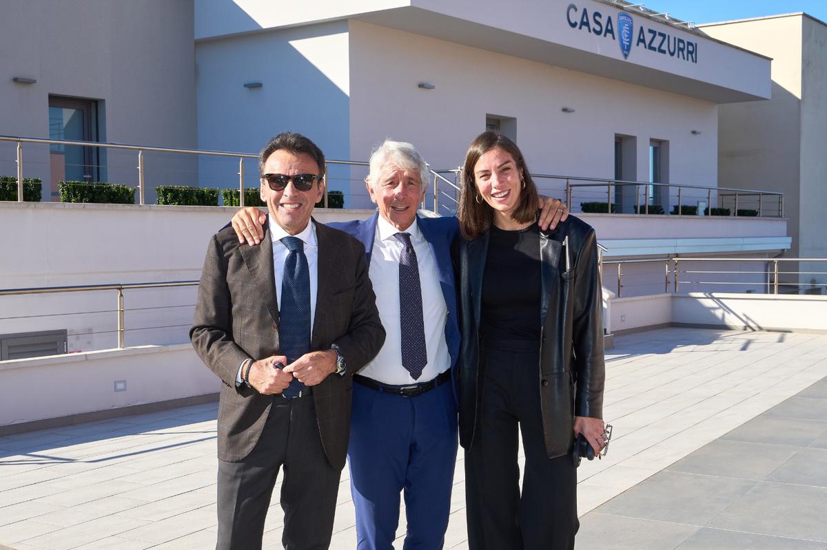 Il Ministro per lo Sport e i Giovani Andrea Abodi in visita all’Empoli Il Ministro per lo Sport e i Giovani Andrea Abodi in visita all’Empoli