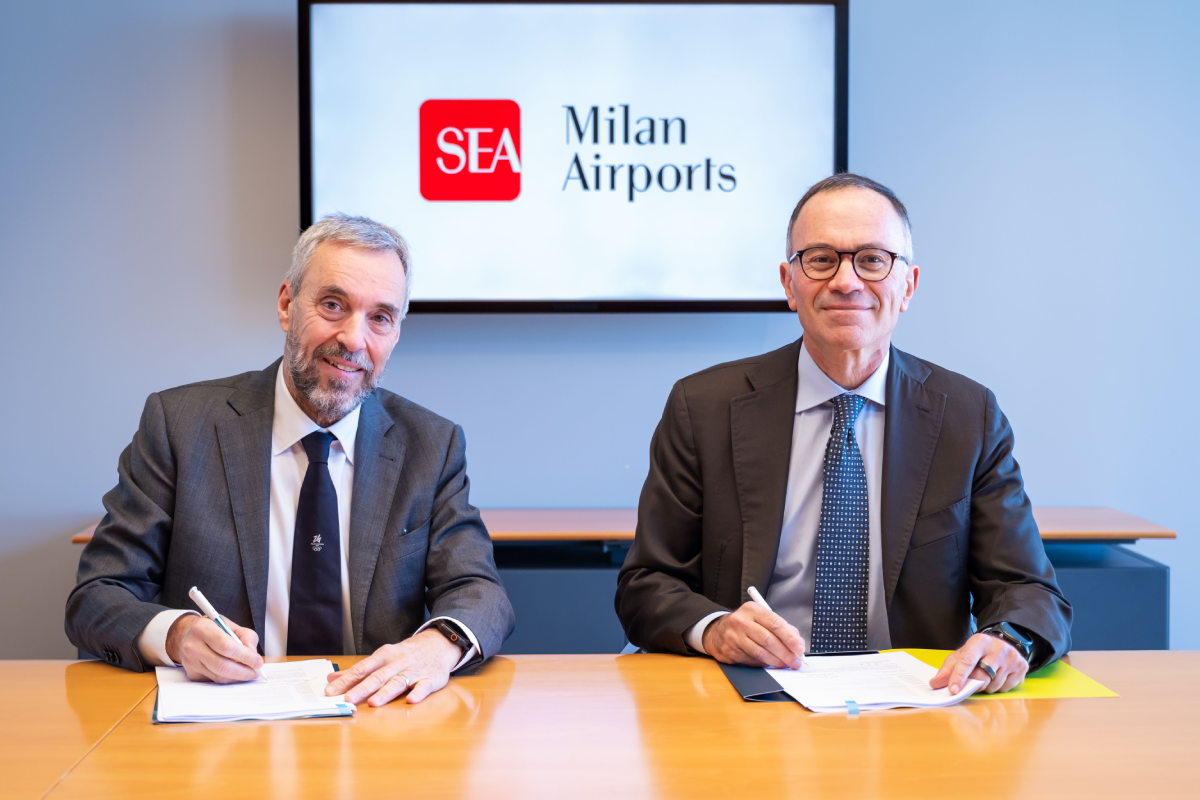 SEA Milan Airports, al via la partnership con Fondazione Milano Cortina 2026 per i giochi olimpici e paralimpici invernali SEA Milan Airports, al via la partnership con Fondazione Milano Cortina 2026 per i giochi olimpici e paralimpici invernali