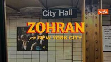 “Prossima fermata Municipio”, il neo sindaco di New York Zohran Mamdan posta il video della metro
