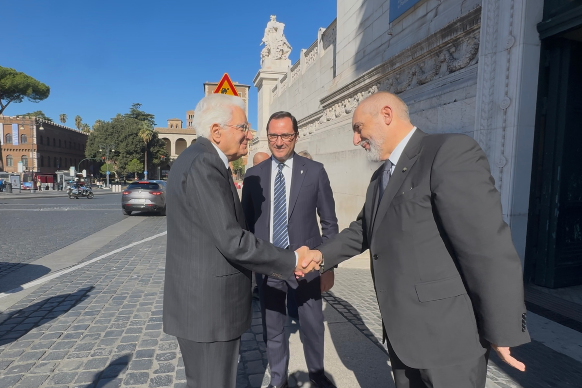 Gruppo FS, Sergio Mattarella presente alla mostra “Le ferrovie d’Italia”: dall’Unità Nazionale alle sfide del futuro