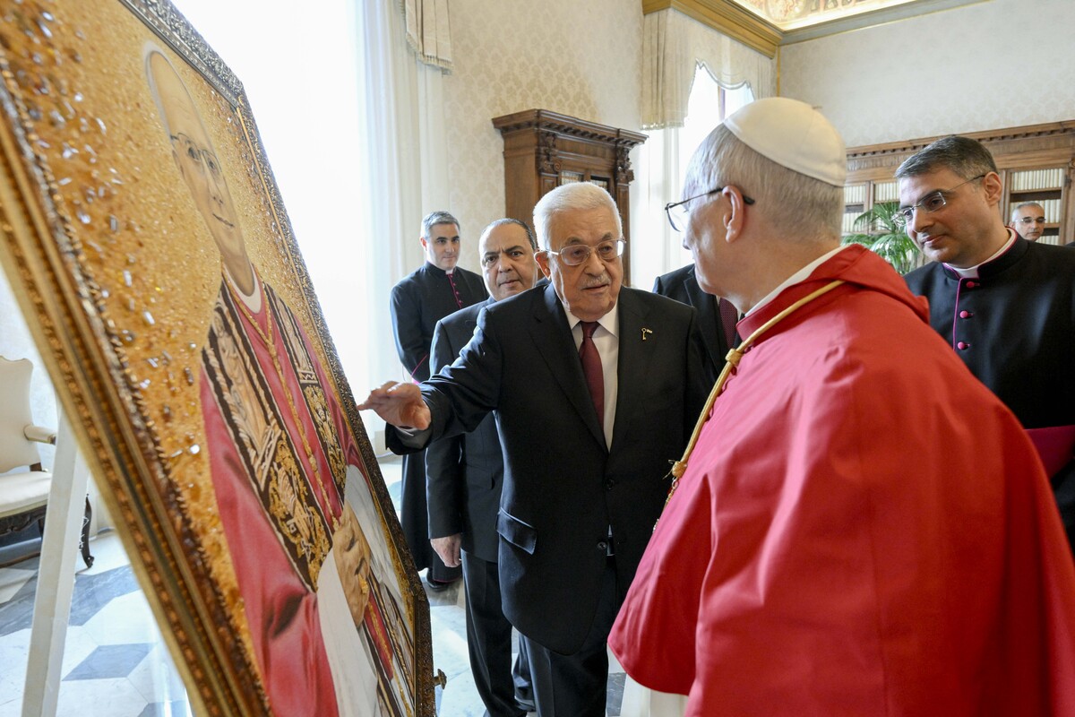 Gaza e la soluzione a due Stati, storico incontro in Vaticano tra Papa Leone XIV e il presidente Abu Mazen Gaza e la soluzione a due Stati, storico incontro in Vaticano tra Papa Leone XIV e il presidente Abu Mazen