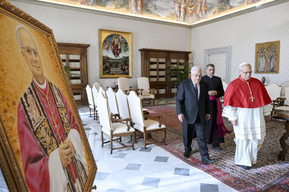 Gaza e la soluzione a due Stati, storico incontro in Vaticano tra Papa Leone XIV e il presidente Abu Mazen Gaza e la soluzione a due Stati, storico incontro in Vaticano tra Papa Leone XIV e il presidente Abu Mazen