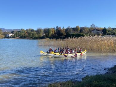 Hyundai Italia: giornata al Lago di Pusiano tra canoa e “ghost nets”