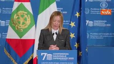 Meloni: Risorse contro dipendenze quasi raddoppiate a 165 milioni euro