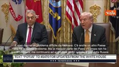 Trump: Valuto esenzioni per l’Ungheria su petrolio Russo. Non hanno il mare