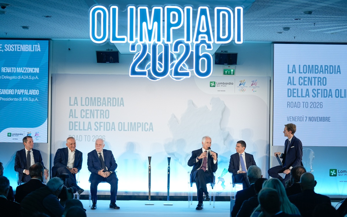 Milano-Cortina 2026: “Tre mesi per dare tutto”. Fontana, Salvini, Giorgetti e Sala fanno il punto sulla sfida olimpica Milano-Cortina 2026: “Tre mesi per dare tutto”. Fontana, Salvini, Giorgetti e Sala fanno il punto sulla sfida olimpica