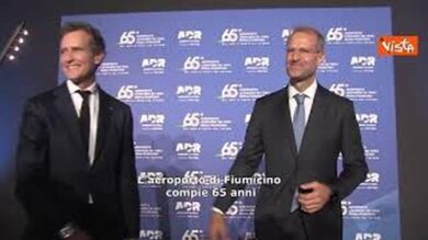 Aeroporto di Fiumicino compie 65 anni, le celebrazioni con Mattarella e vertici di AdR, Enac, Mundys