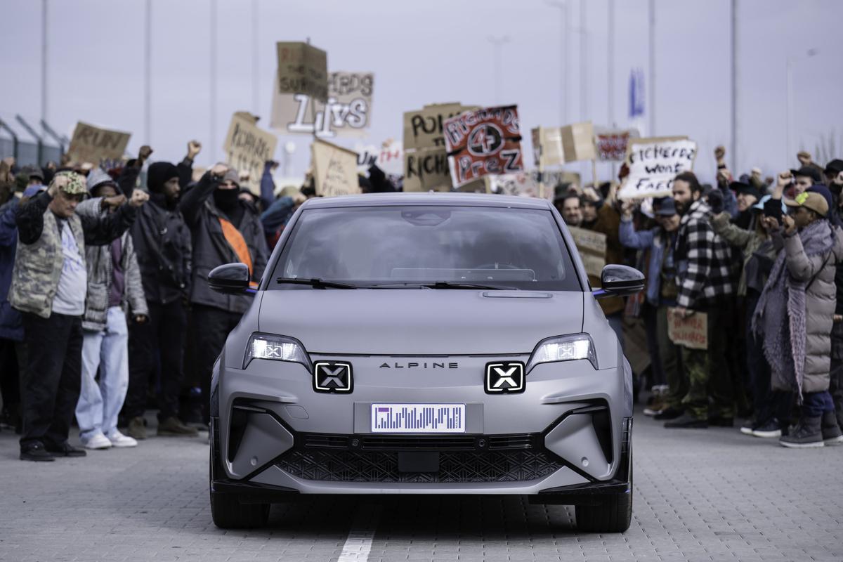 Alpine A290 protagonista in Running Man: debutto a Hollywood