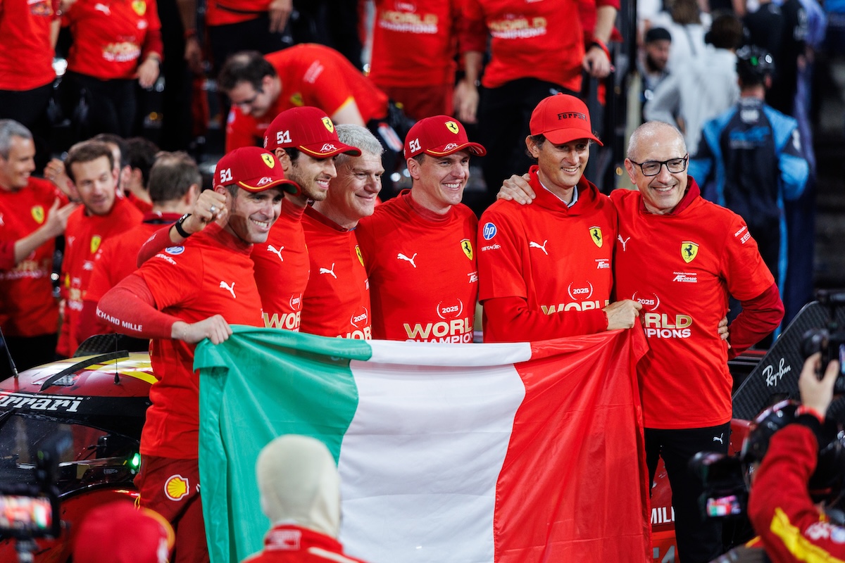 Ferrari campione WEC 2025: Costruttori e Piloti Ferrari campione WEC 2025: Costruttori e Piloti