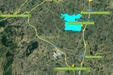 Puglia, ANBI: finanziata la progettazione esecutiva dell’invaso di Palazzo d’Ascoli