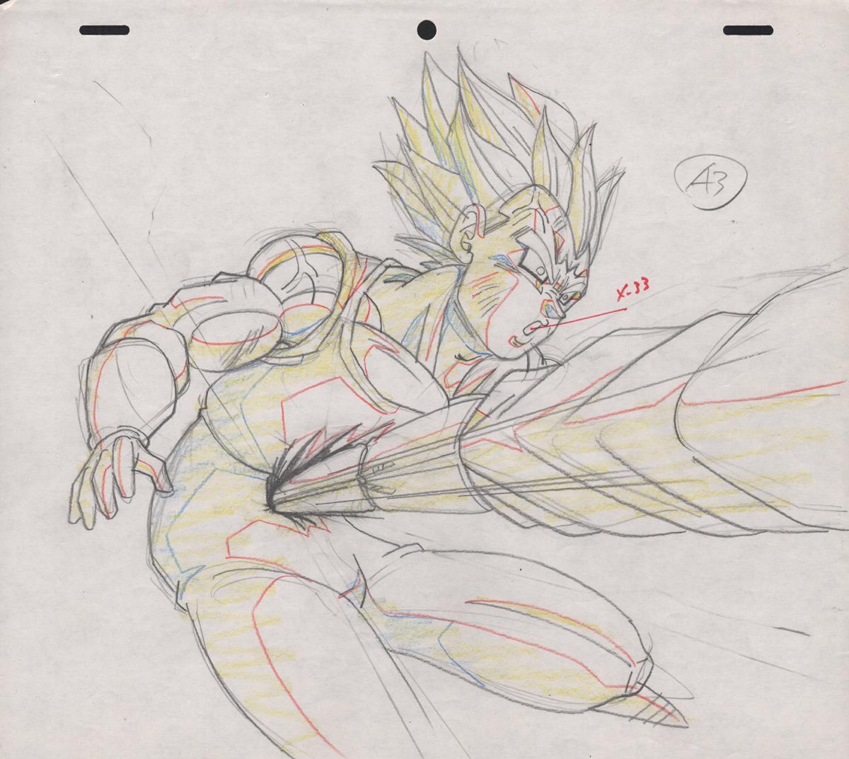 Galleria foto 'Dragon Ball, da Goku a Majin Vegeta, ma anche Captain Tsubasa (Holly e Benji)… ecco la mostra Genga! L’anima degli anime' - foto 1