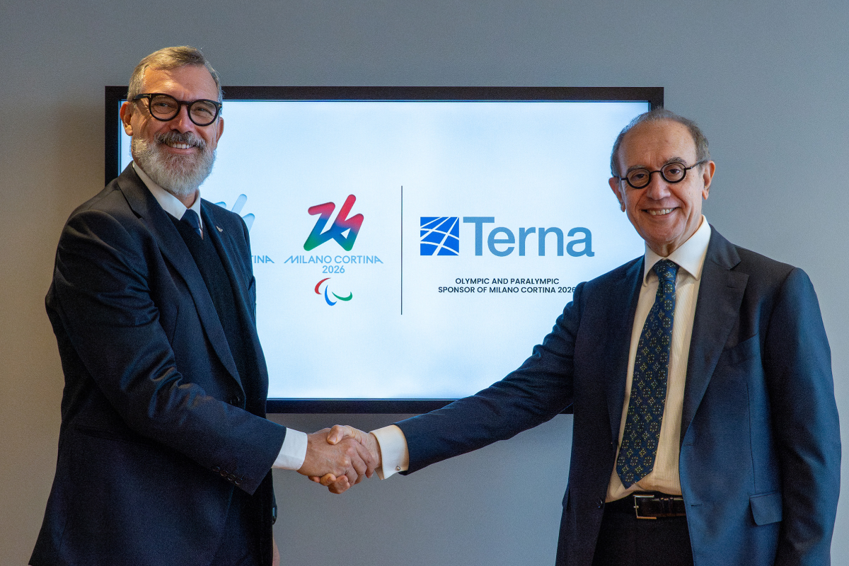 Terna, siglata la partnership con Fondazione Milano Cortina 2026 in vista dei giochi Olimpici e Paralimpici invernali Terna, siglata la partnership con Fondazione Milano Cortina 2026 in vista dei giochi Olimpici e Paralimpici invernali