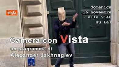 Non lo volevo dire per cattiveria. Su Camera con Vista, il programma di Alexander Jakhnagiev su La7