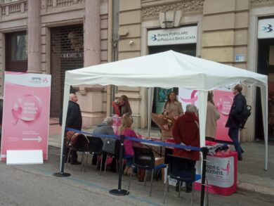 BPPB si tinge di rosa con Komen Puglia: prevenire il tumore al seno