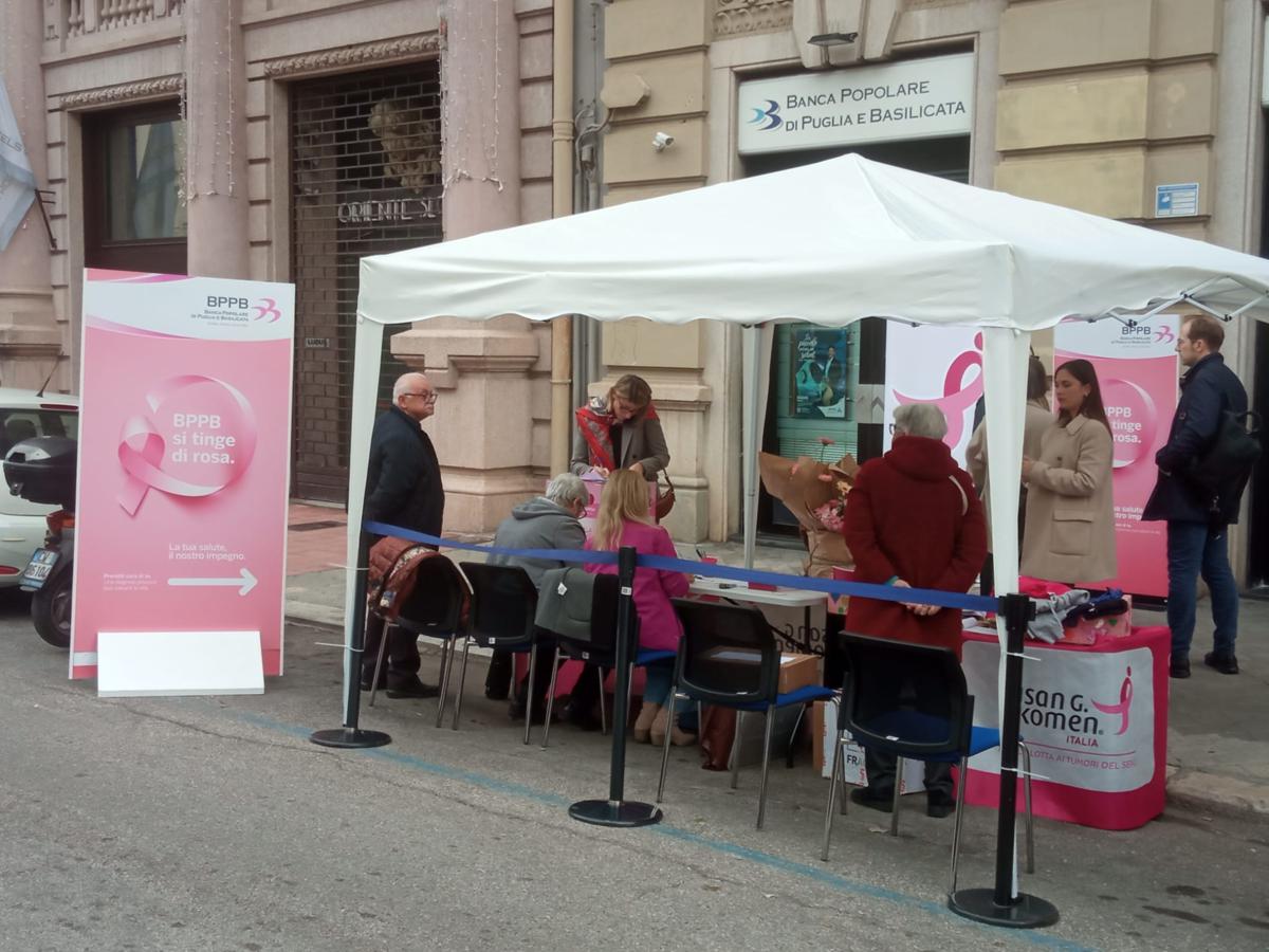 BPPB si tinge di rosa con Komen Puglia: prevenire il tumore al seno BPPB si tinge di rosa con Komen Puglia: prevenire il tumore al seno