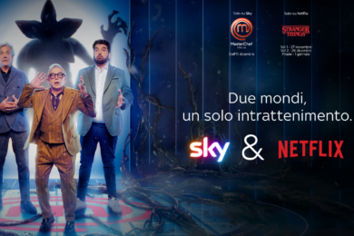 Sky & Netflix, al via la nuova campagna: MasterChef incontra Stranger Things