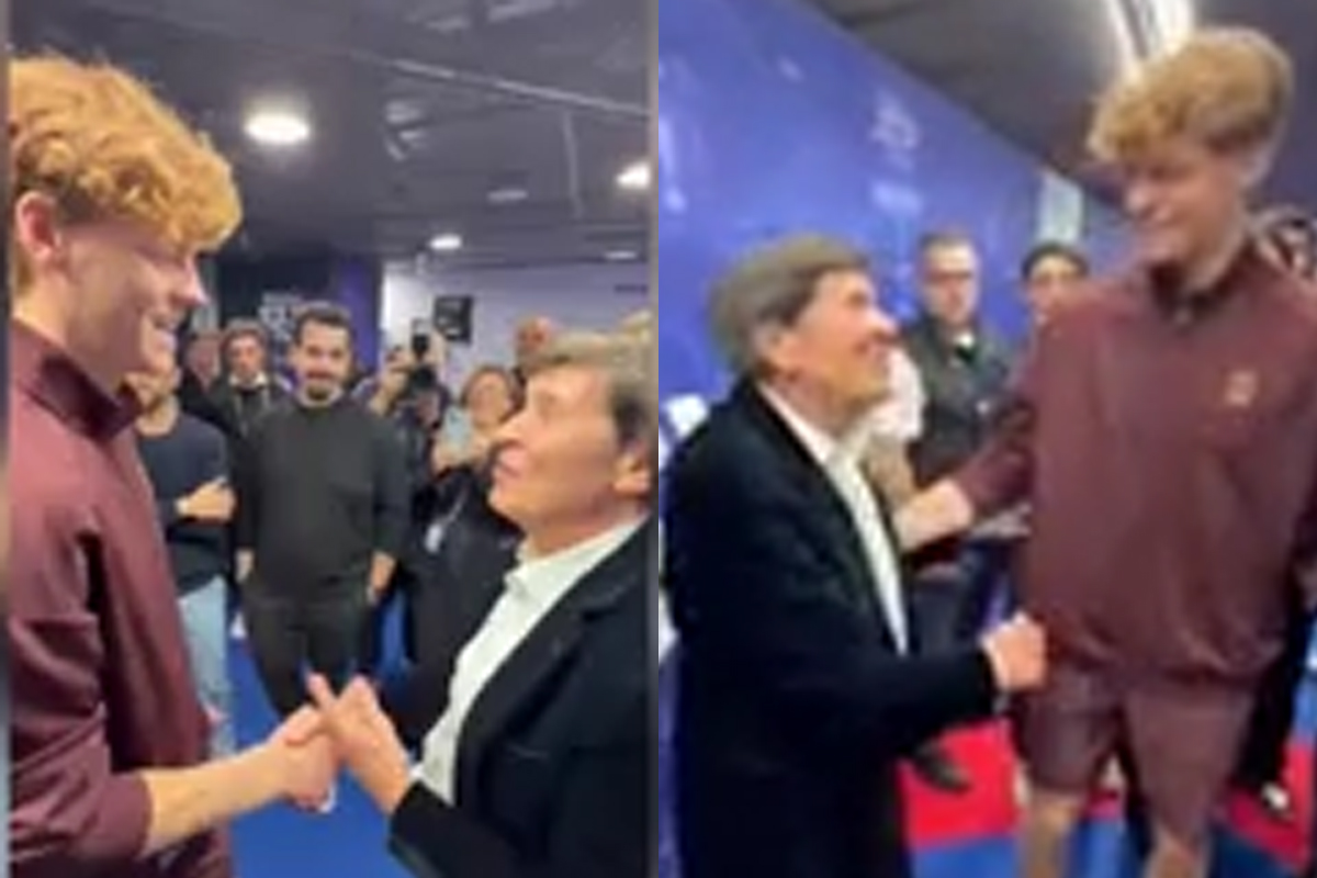 Non solo Alcaraz, Sinner spiazza anche Gianni Morandi dopo la finale: “Ti voglio bene”. VIDEO Non solo Alcaraz, Sinner spiazza anche Gianni Morandi dopo la finale: “Ti voglio bene”. VIDEO