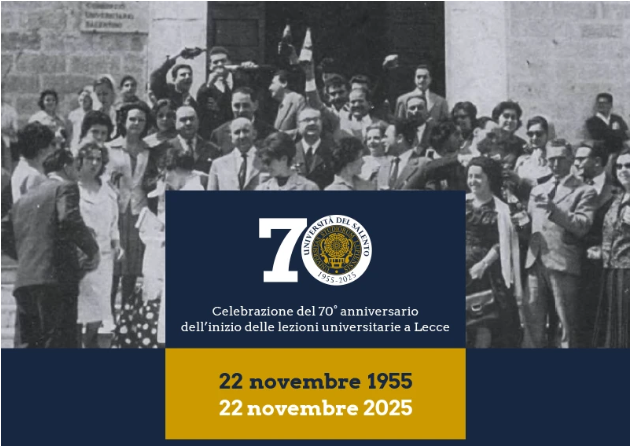 Unisalento, 70anni fa le prime lezioni: l’anniversario e la cerimonia