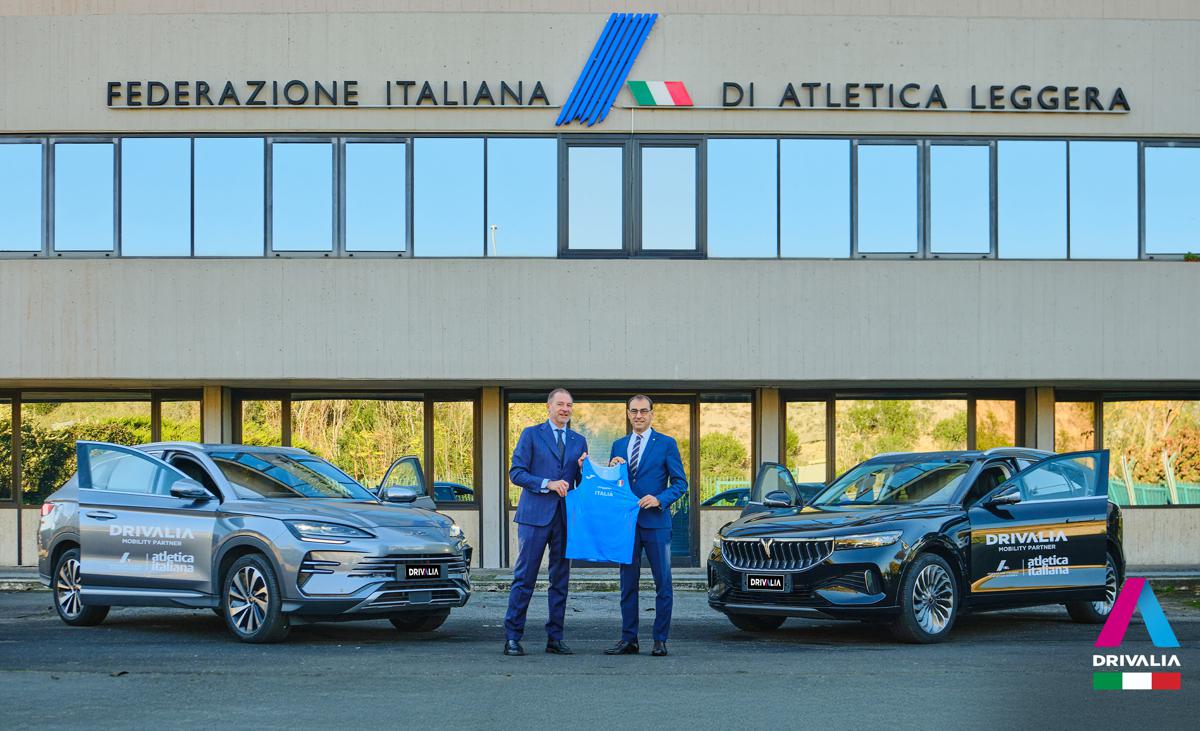 Drivalia e FIDAL: flotta green per l’atletica leggera italiana Drivalia e FIDAL: flotta green per l’atletica leggera italiana