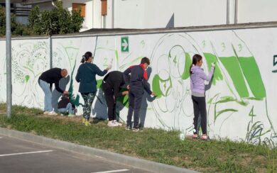 Colori, persone, valori: Gruppo Saviola dipinge il futuro con la comunità